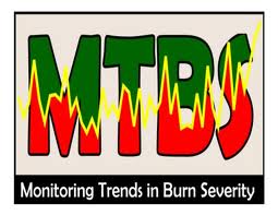 Monitoring Trends in Burn Severity (MTBS) logo