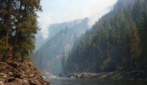 Fire on the Selway River